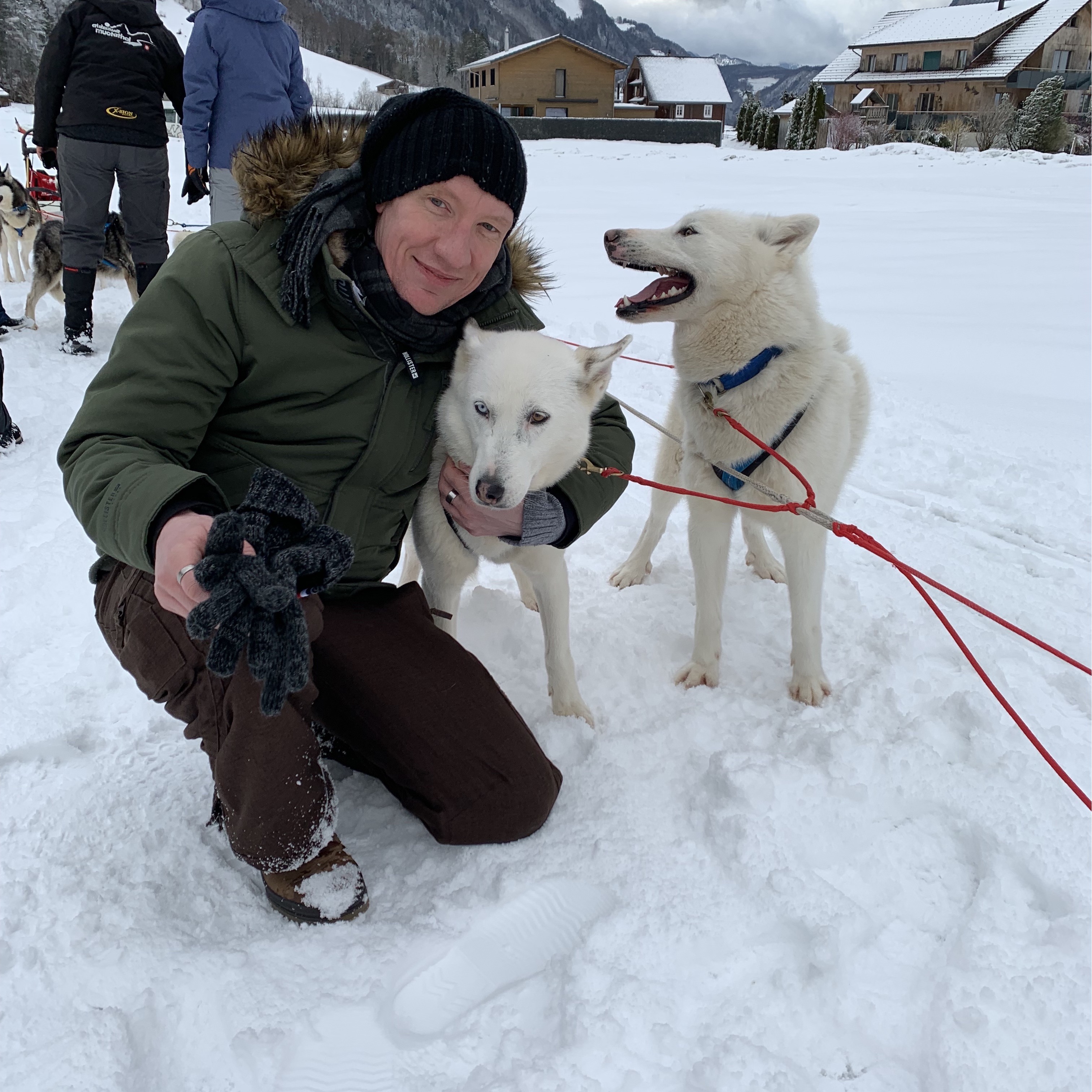 Gunther und die Schlittenhunde